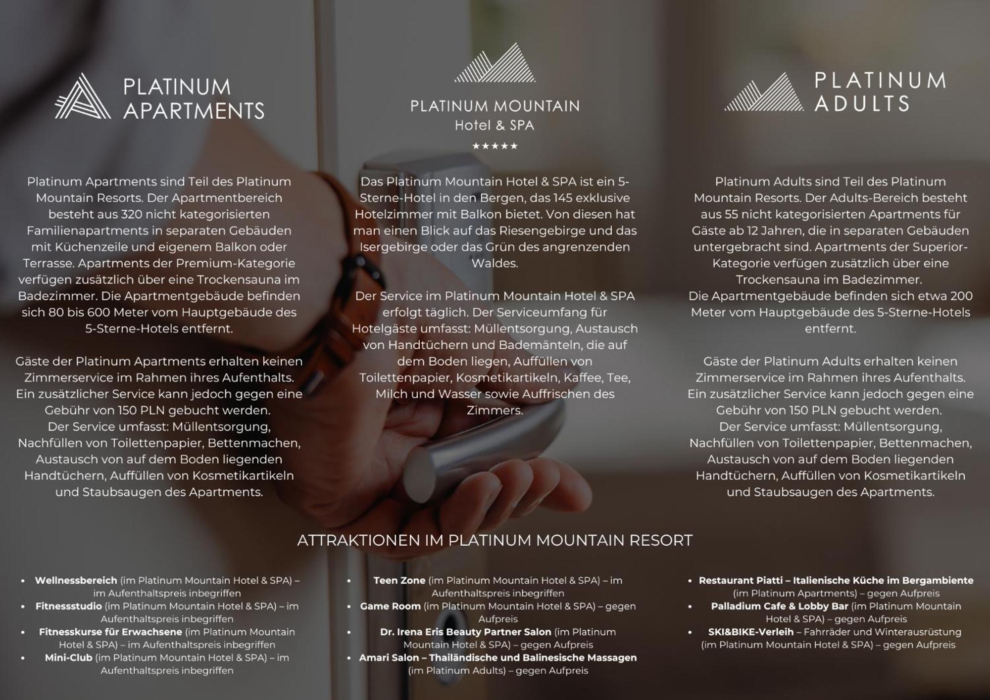 Platinum Mountain Hotel&Spa Szklarska Poręba Εξωτερικό φωτογραφία Brochure