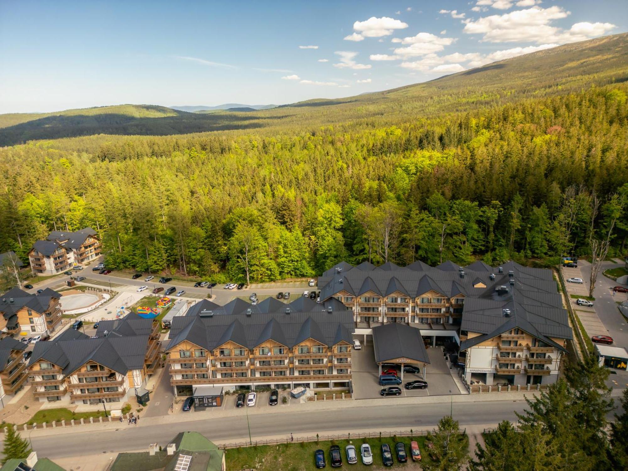 Platinum Mountain Hotel&Spa Szklarska Poręba Εξωτερικό φωτογραφία Aerial view